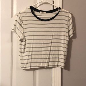 Striped Crop Top